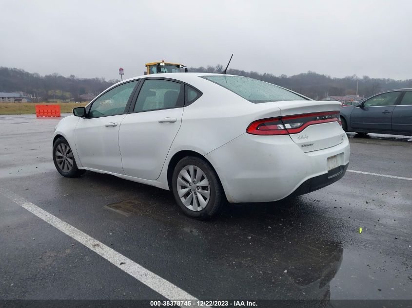 2014 DODGE DART SXT - 1C3CDFBB9ED877612