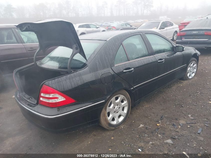 WDBRF92H56F778943 | 2006 MERCEDES-BENZ C 280