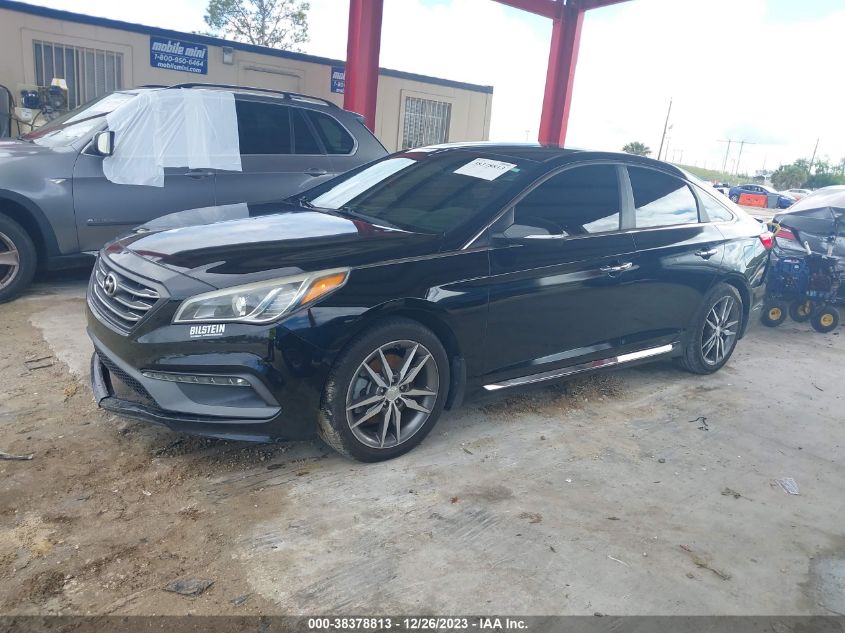 2015 HYUNDAI SONATA SPORT/LIMITED - 5NPE34AB8FH089431