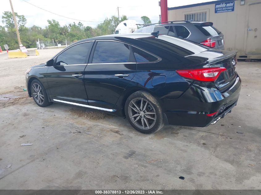 2015 HYUNDAI SONATA SPORT/LIMITED - 5NPE34AB8FH089431