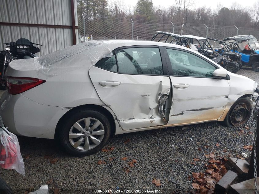 2016 TOYOTA COROLLA LE - 5YFBURHE5GP379210