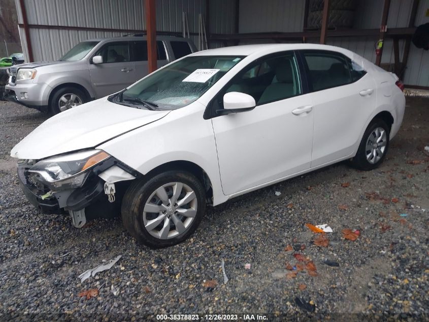2016 TOYOTA COROLLA LE - 5YFBURHE5GP379210