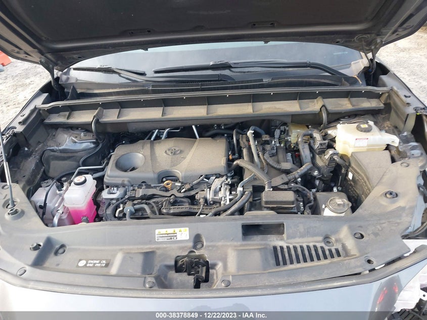 VIN 5TDZARAH7MS509650 2021 TOYOTA HIGHLANDER HYBRID LE