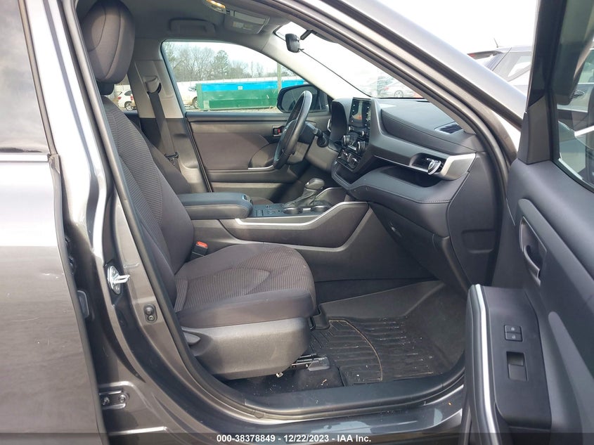 VIN 5TDZARAH7MS509650 2021 TOYOTA HIGHLANDER HYBRID LE