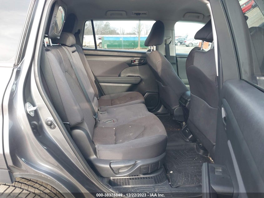 VIN 5TDZARAH7MS509650 2021 TOYOTA HIGHLANDER HYBRID LE