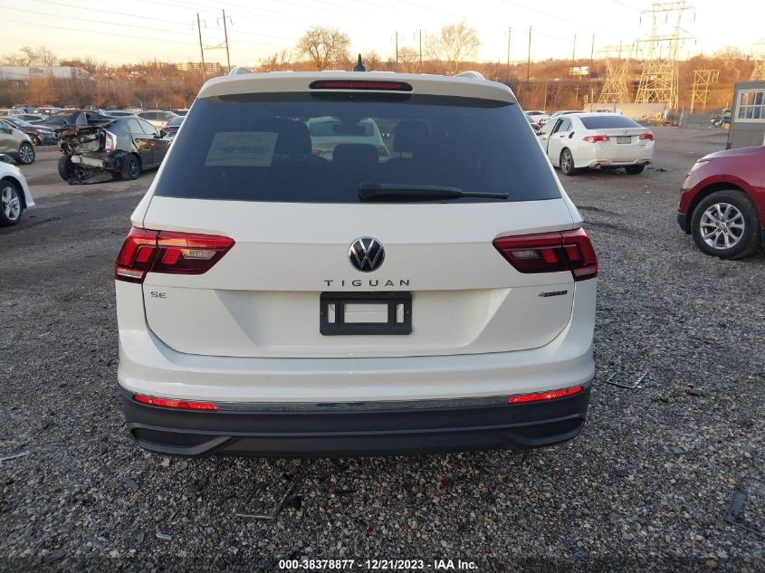 2022 VOLKSWAGEN TIGUAN 2.0T SE - 3VV2B7AX3NM068564