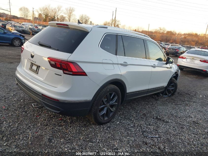 2022 VOLKSWAGEN TIGUAN 2.0T SE - 3VV2B7AX3NM068564