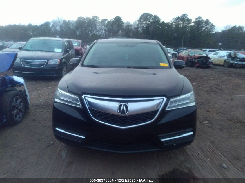 2014 ACURA MDX - 5FRYD3H21EB010249