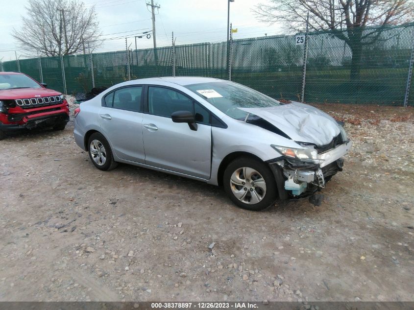 2015 HONDA CIVIC LX - 19XFB2F55FE286141