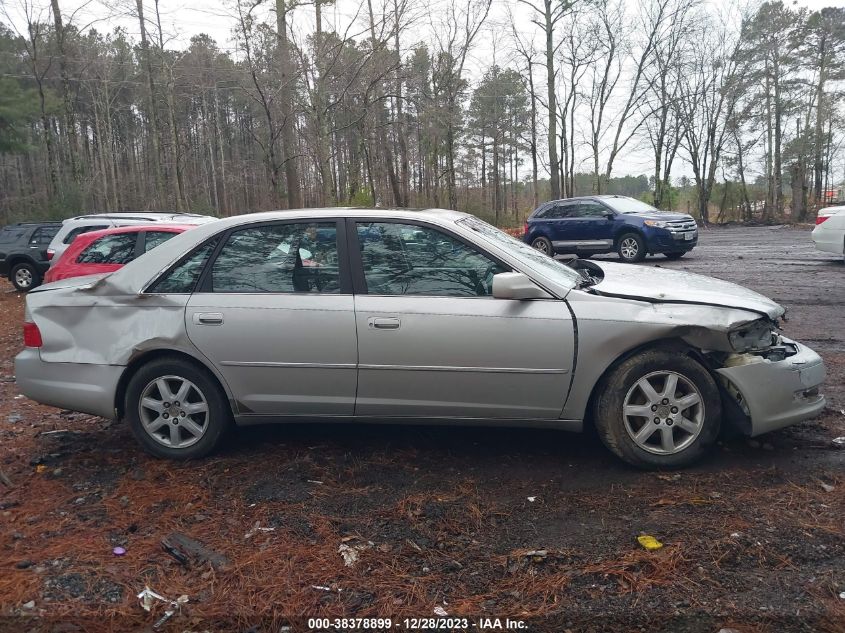 4T1BF28B13U312829 | 2003 TOYOTA AVALON