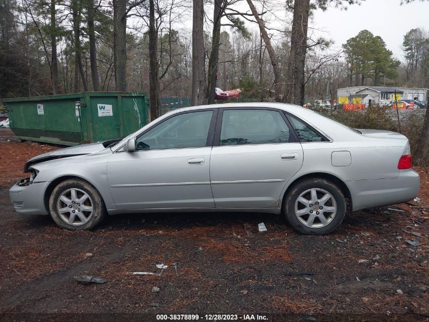 4T1BF28B13U312829 | 2003 TOYOTA AVALON