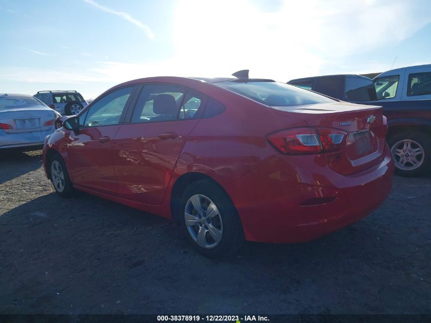 2018 CHEVROLET CRUZE LS - 1G1BC5SM8J7185980