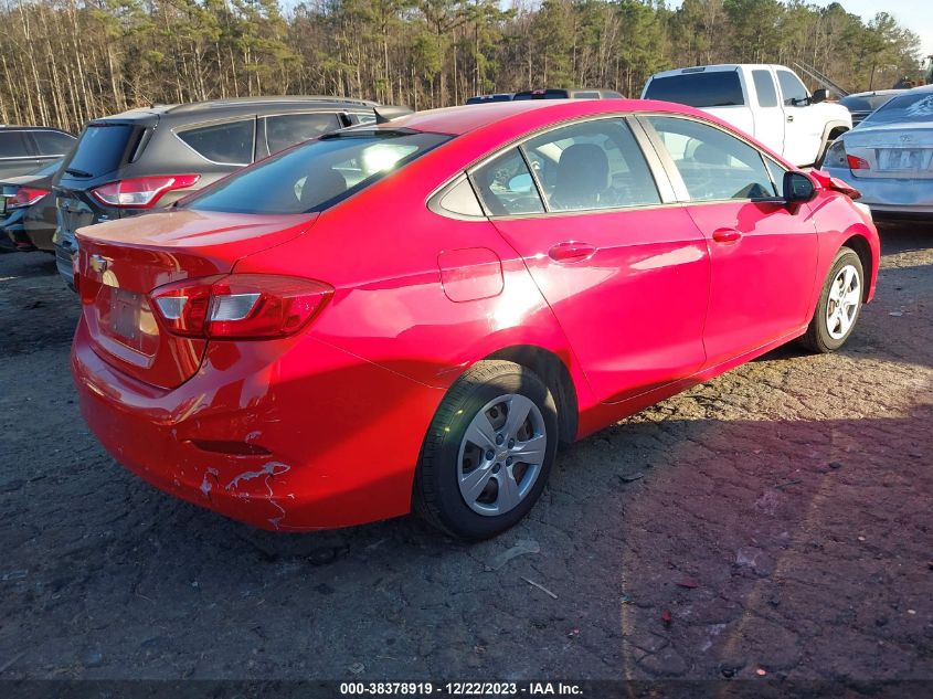 2018 CHEVROLET CRUZE LS - 1G1BC5SM8J7185980