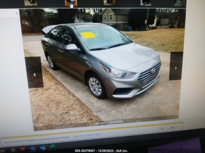 2021 HYUNDAI ACCENT SE - 3KPC24A62ME151193
