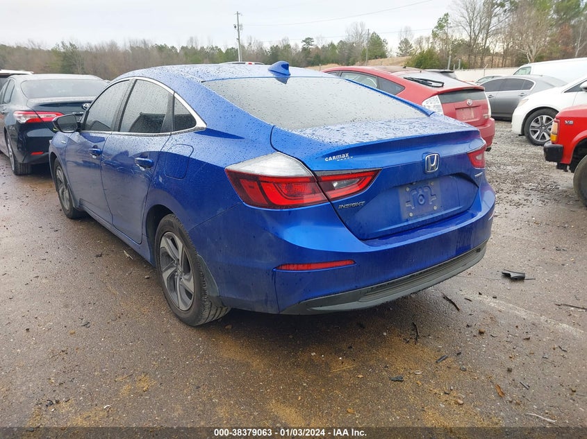 VIN 19XZE4F5XKE030992 2019 HONDA INSIGHT EX