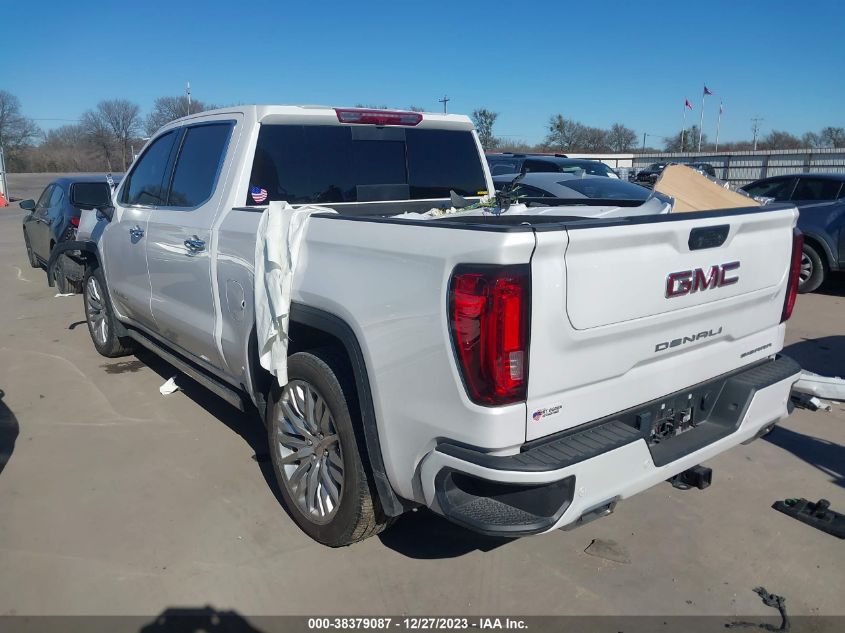 2022 GMC SIERRA 1500 4WD  SHORT BOX DENALI - 3GTUUGED2NG678035