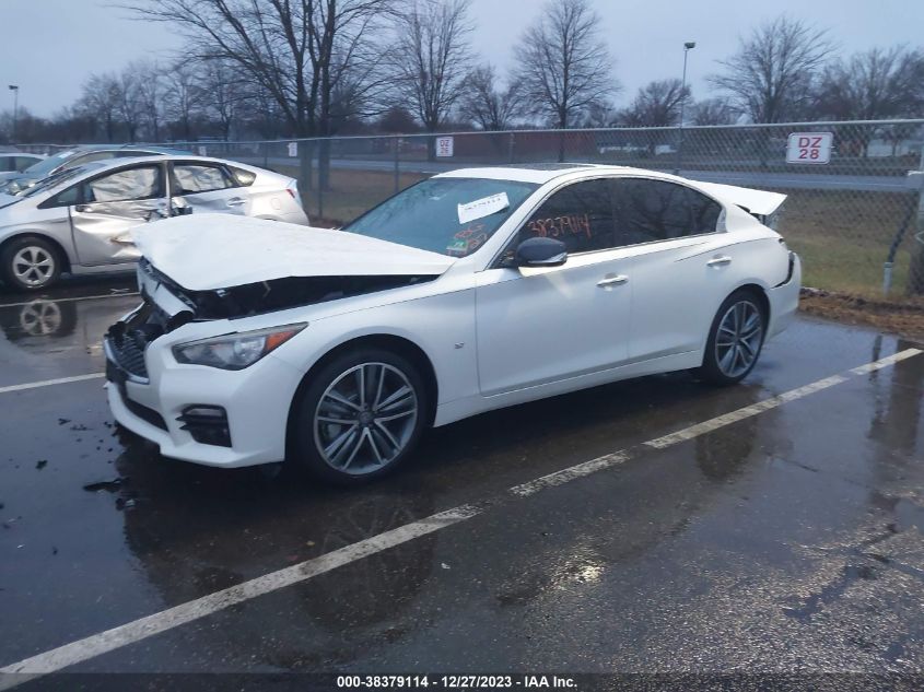 2014 INFINITI Q50 SPORT - JN1BV7AR0EM690738