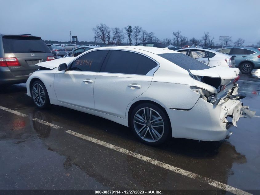2014 INFINITI Q50 SPORT - JN1BV7AR0EM690738