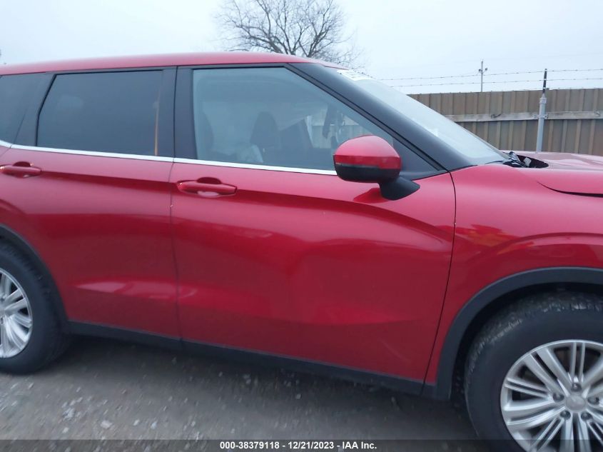 2023 MITSUBISHI OUTLANDER ES 2.5 S-AWC - JA4J4TA89PZ007978