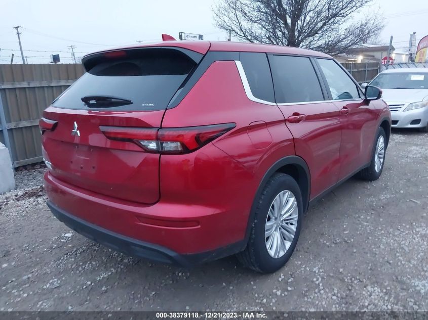 2023 MITSUBISHI OUTLANDER ES 2.5 S-AWC - JA4J4TA89PZ007978