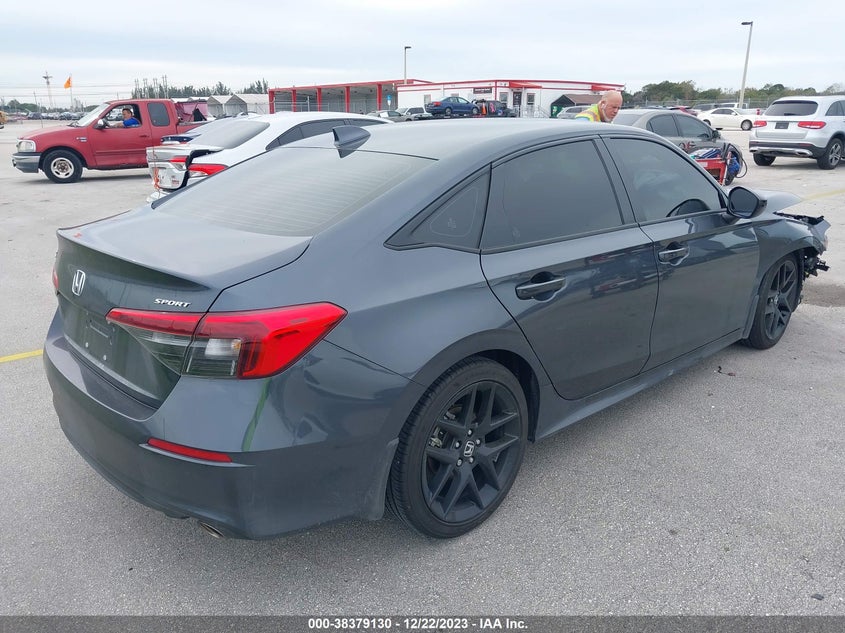 VIN 2HGFE2F58PH508301 2023 HONDA CIVIC SPORT