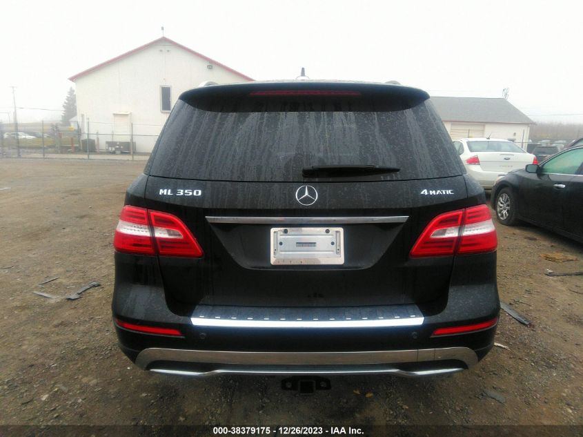 2013 MERCEDES-BENZ ML 350 4MATIC 4JGDA5HB0DA169500