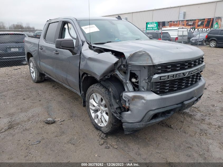 2021 CHEVROLET SILVERADO 1500 K1500 CUSTOM - 1GCUYBEF8MZ112159