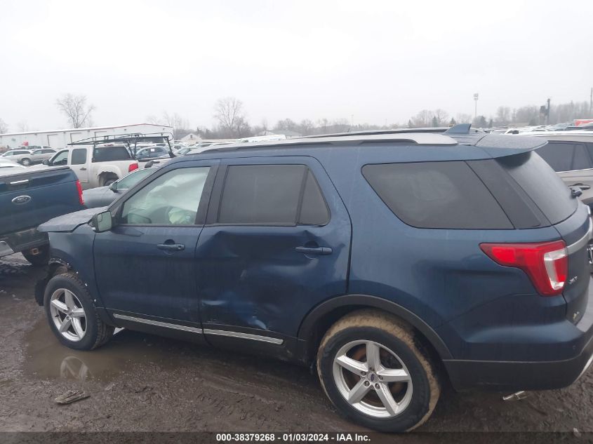 2017 FORD EXPLORER XLT - 1FM5K8D82HGA18903