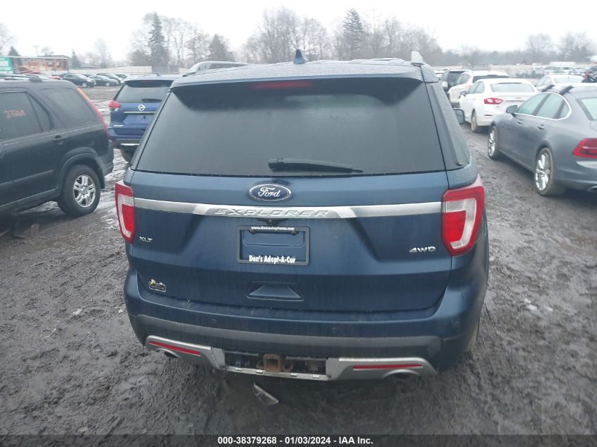 2017 FORD EXPLORER XLT - 1FM5K8D82HGA18903