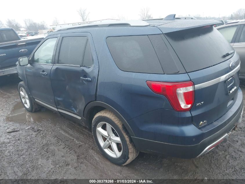2017 FORD EXPLORER XLT - 1FM5K8D82HGA18903