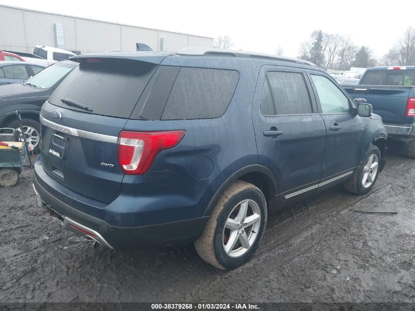 2017 FORD EXPLORER XLT - 1FM5K8D82HGA18903