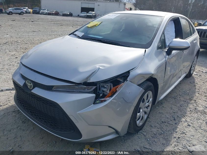 2021 TOYOTA COROLLA LE - JTDEPMAE2MJ118456