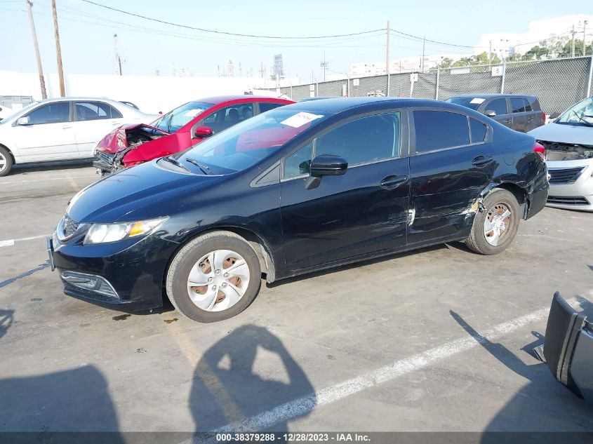2015 HONDA CIVIC LX - 2HGFB2F54FH567224