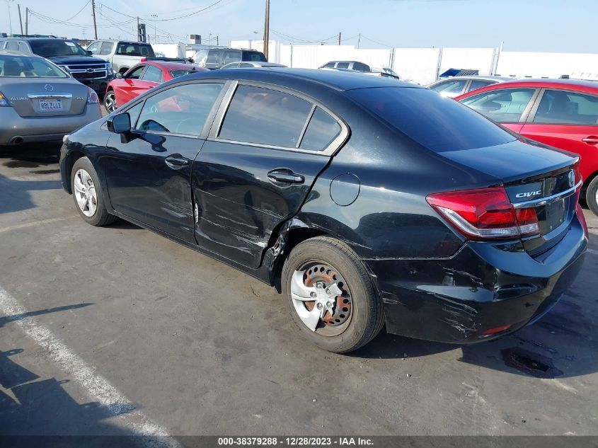2015 HONDA CIVIC LX - 2HGFB2F54FH567224