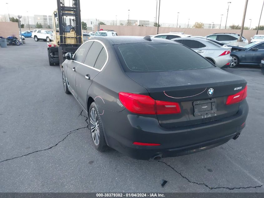 2017 BMW 530I WBAJA5C32HG894801