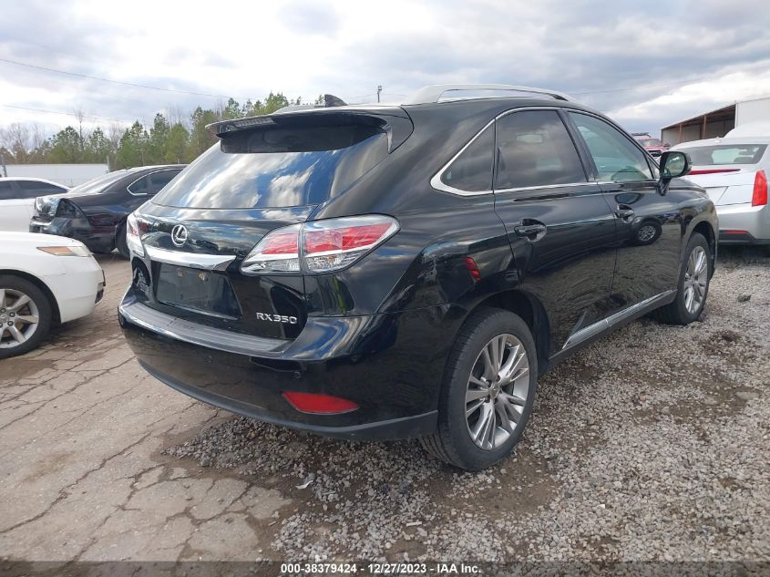 2014 LEXUS RX 350 350/BASE/F SPORT - 2T2BK1BA3EC252235