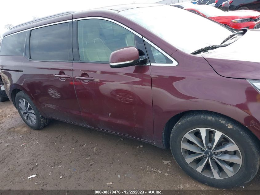 2015 KIA SEDONA SX - KNDMC5C19F6079491