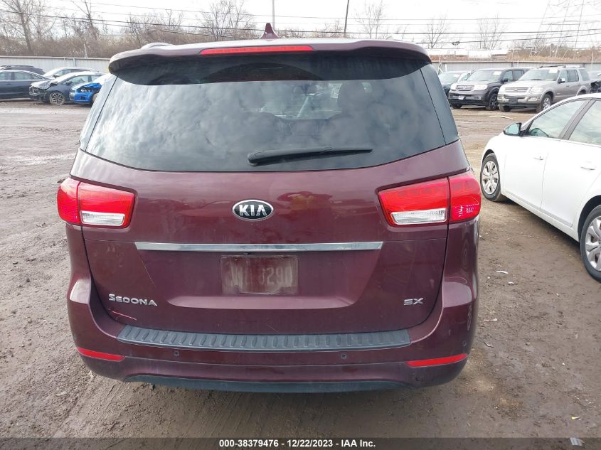 2015 KIA SEDONA SX - KNDMC5C19F6079491