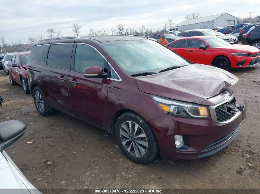 2015 KIA SEDONA SX - KNDMC5C19F6079491