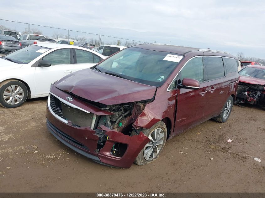 2015 KIA SEDONA SX - KNDMC5C19F6079491