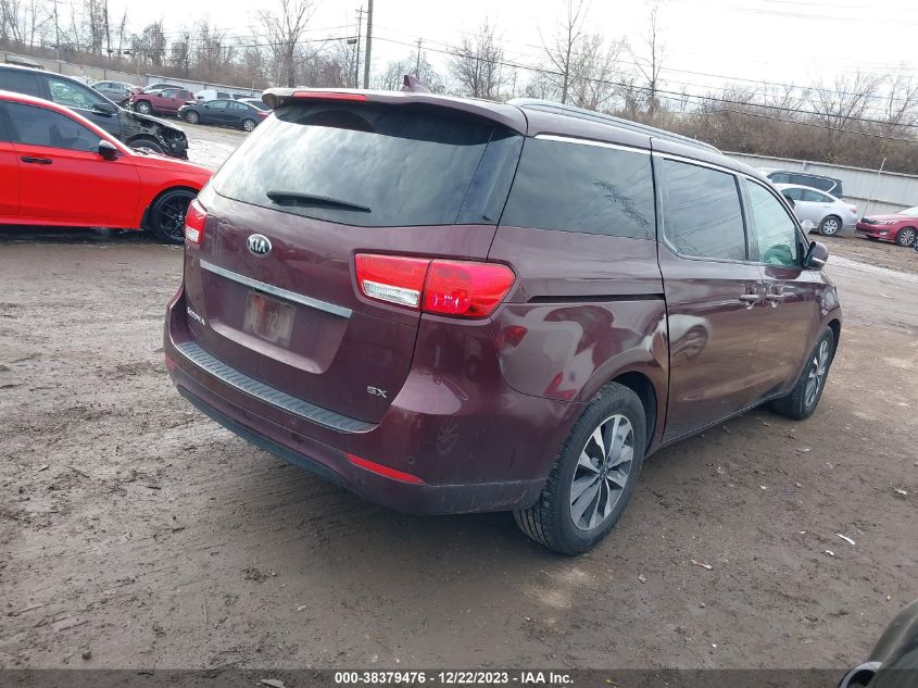 2015 KIA SEDONA SX - KNDMC5C19F6079491