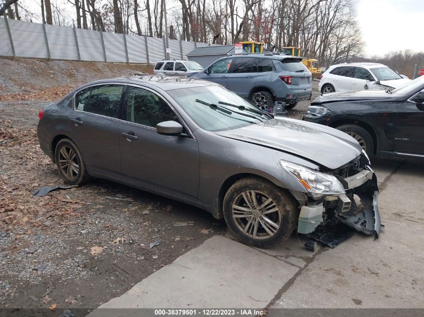 2013 INFINITI G37X - JN1CV6AR4DM750534