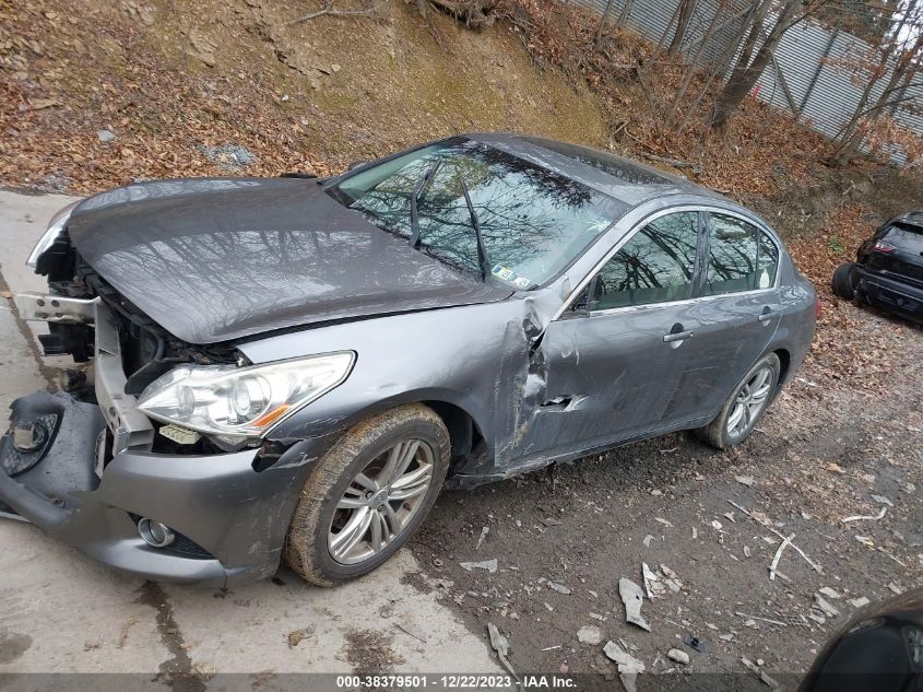 2013 INFINITI G37X - JN1CV6AR4DM750534