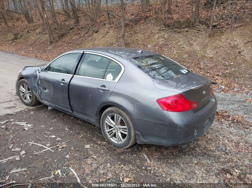 2013 INFINITI G37X - JN1CV6AR4DM750534
