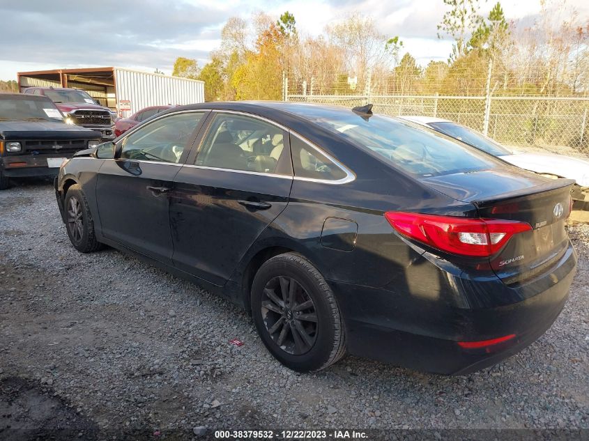 2016 HYUNDAI SONATA SE - 5NPE24AFXGH377118