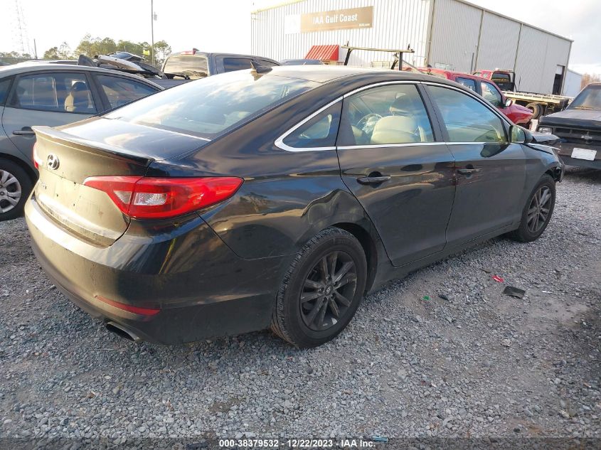 2016 HYUNDAI SONATA SE - 5NPE24AFXGH377118