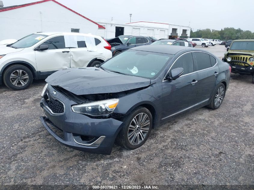 2014 KIA CADENZA PREMIUM KNALN4D70E5165535