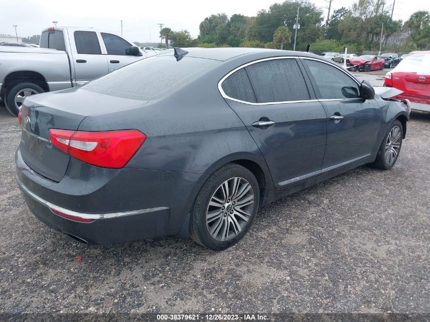 2014 KIA CADENZA PREMIUM KNALN4D70E5165535