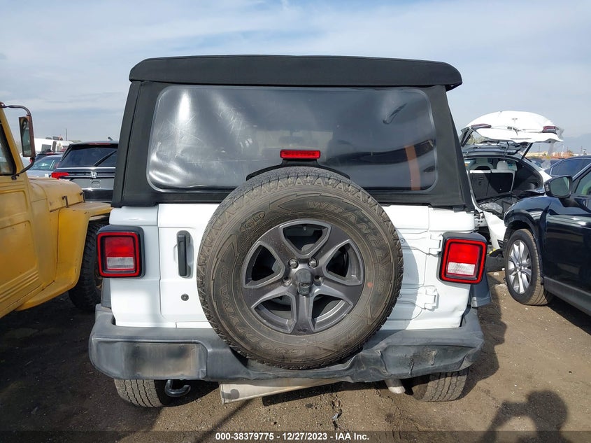 VIN 1C4HJXDG3JW166317 2018 JEEP WRANGLER UNLIMITED SPORT