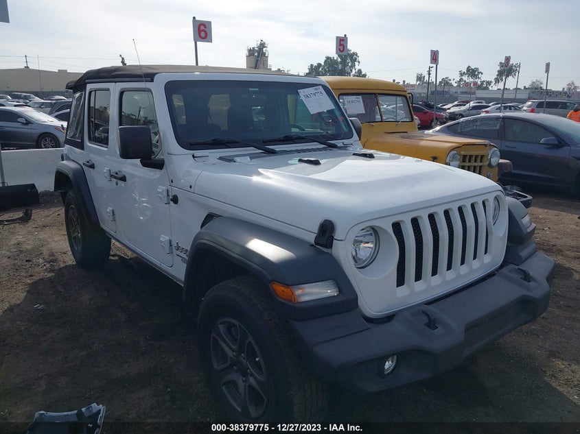 VIN 1C4HJXDG3JW166317 2018 JEEP WRANGLER UNLIMITED SPORT
